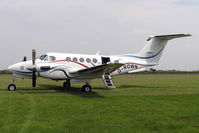 G-ROWN @ RUFFORTH - Beech 200 Super King Air at Rufforth Airfield, north Yorkshire in 2005. - by Malcolm Clarke