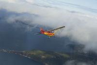 N1613G - 2009 over Beckett Point, Discovery Bay, WA near Port Townsend - by Lydia