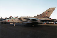 ZE755 @ EGQL - Tornado F.3 of 43 Squadron on display at the 1997 RAF Leuchars Airshow. - by Peter Nicholson