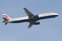 G-EUXF @ EBBR - Flight BA391 is taking off from RWY 07R - by Daniel Vanderauwera