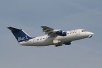 OH-SAP @ EBBR - Flight KF802 is taking off from RWY 07R - by Daniel Vanderauwera