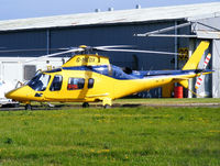 G-MEDX @ EGNX - Sloane Helicopters - by Chris Hall