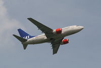LN-RCU @ EBBR - Flight SK4744 is taking of from RWY 07R - by Daniel Vanderauwera