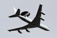 ZH102 @ EGNT - Boeing E-3D Sentry AEW1 (707-300) overflying Newcastle Airport in September 2006. - by Malcolm Clarke