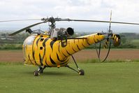 N9362 @ EGNG - Aerospatiale SA-316B Alouette III at Bagby Airfield in May 2007. - by Malcolm Clarke