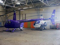 G-DSPI @ EGBN - Central Helicopters Ltd - by Chris Hall