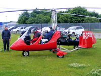 G-CEXX @ EGNW - Rotorsport UK MT-03, we had seen this earlier in the day at Tollerton Airfield - by Chris Hall