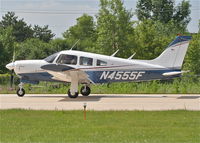 N4555F @ 06C - Piper Dakota PA-28R-200, arriving RWY 11 06C (Schaumburg, IL). - by Mark Kalfas