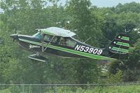 N53909 @ 06C - Bellanca 8KCAB departing RWY 11 06C (Schaumburg, IL). - by Mark Kalfas