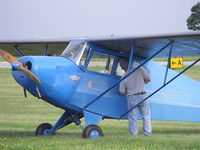N37716 @ GVQ - Parked at Fly-In-Breakfast. - by Terry L. Swann