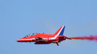 XX322 @ EGBP - XX322 with the Red Arrows at The Cotswold Air Show June 2010 - by Eric.Fishwick