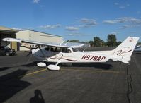 N978AP @ KAXN - Cessna 172S Skyhawk on the line. - by Kreg Anderson