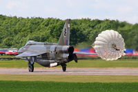 XS904 @ X3BR - deploying it parachute after its fast taxy run - by Chris Hall
