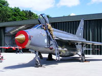 XR728 @ X3BR - English Electric Lightning F6 XR728 outside of the ex-RAF Wattisham Q-Shed - by Chris Hall