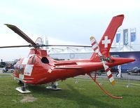 HB-ZRZ @ EDDB - AgustaWestland AW109SP (A.109) of rega (Swiss EMS) at ILA 2010, Berlin