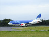 G-DBCC @ EGPH - BMI A319 Arrives at EDI From LHR - by Mike stanners