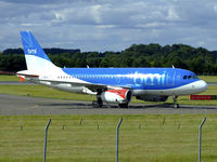G-DBCD @ EDI - BMI A319 Arrives at EDI From LHR - by Mike stanners