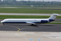 F-GMLX @ EDDL - Blue Line, McDonnell Douglas MD-83, 49823/1540 - by Air-Micha