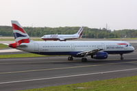 G-EUXJ @ EDDL - British Airways, Airbus A321-231, CN: 3081 - by Air-Micha