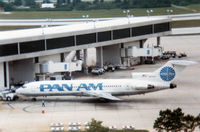 N374PA @ TPA - Boeing 727-214 Clipper Flying Arrow of Pan Am at the terminal at Tampa in May 1988. - by Peter Nicholson
