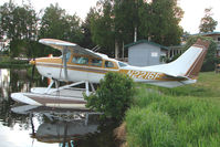 N2216F @ LHD - 1982 Cessna U206G, c/n: U20606504 on Lake Hood - by Terry Fletcher