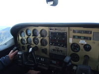 VH-LCD @ YBHB - Par-Avion VH-LCD Cessna Cockpit airborne at 3000ft - by Anton von Sierakowski