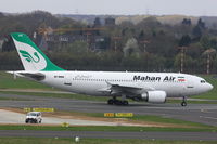 EP-MHO @ EDDL - Mahan Air, Airbus A310-304, CN: 488 - by Air-Micha