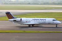 D-ACRF @ EDDL - Eurowings, Canadair CL-600-2B19 Regional Jet CRJ-200ER, CN: 7619, Aircraft Name: Goch - by Air-Micha