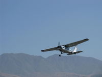 N747PP @ SZP - 1980 Cessna R182 SKYLANE RG, Lycoming O-540-J3C5D 235 Hp, takeoff climb Rwy 22 - by Doug Robertson