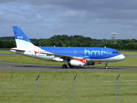 G-DBCF @ EGPH - BMI A319 Arrives at EDI From LHR - by Mike stanners