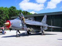 XR728 @ X3BR - English Electric Lightning F6 XR728 outside of the ex-RAF Wattisham Q-Shed - by Chris Hall