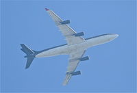 JY-AIC @ KDPA - Royal Jordanian Airbus A340-212,  RJA 263 over KDPA, downwind for RWY 10 KORD, arriving from OJAI (Queen Alia Int'l Airport Amman). - by Mark Kalfas