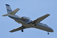 N840CT @ KDPA - EMERSON CLIMATE TECHNOLOGIES INC Cessna 560 Citation Ultra, N840CT on approach to RWY 2L KDPA. - by Mark Kalfas