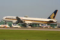 9V-SWQ @ EGCC - Singapore Airlines - by Chris Hall