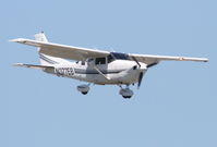 N377EB @ KDPA - Cessna 206H N377EB on final RWY 10 KDPA. - by Mark Kalfas