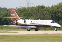 N777UT @ KDPA - Sho Deen Inc. Citation 680 Sovereign arriving 20R KDPA after a trip from KBZN. - by Mark Kalfas