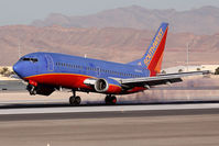 N699SW @ LAS - Southwest Airlines N699SW (FLT SWA3022) from Salt Lake City Int'l (KSLC) landing RWY 25L. - by Dean Heald