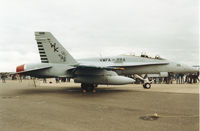 164880 @ MHZ - F/A-18D Hornet of USMC Squadron VMFA(AW)-224 on display at the 1994 RAF Mildenhall Air Fete. - by Peter Nicholson