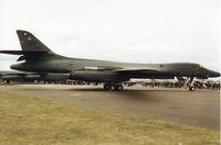 86-0103 @ MHZ - Another view of The Reluctant Dragon B-1B Lancer from Dyess AFB's 7th Bomb Wing on display at the 1994 RAF Mildenhall Air Fete. - by Peter Nicholson