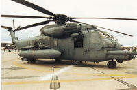 69-5795 @ MHZ - Pave Low III MH-53J of 21st Special Operations Squadron based at Mildenhall on display at the 1994 Mildenhall Air Fete. - by Peter Nicholson