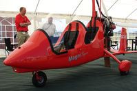 G-CGLF @ EGTB - Gyro displayed at AeroExpo 2010 - by Terry Fletcher