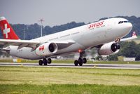 HB-JHG @ LSZH - SWR [LX] Swiss International Air Lines Airbus A-330-343E c/n 1101 - by Delta Kilo