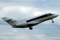 CS-DRB @ EGLC - Hawker-Siddeley 125/800XP [258690] London City~G 15/06/2010. Seen departing. - by Ray Barber