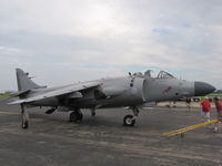 N94422 @ KOSH - World's first civilian/private owned Harrier Jump jet - by steveowen