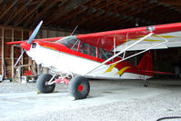 N2812M @ AQY - 1946 Piper PA-12, c/n: 12-1180 at Girdwood AK - by Terry Fletcher