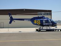 N688TV @ SEE - Awaiting crew for afternoon traffic reporting - by Helicopterfriend