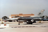 87-0276 @ MCF - F-16C Falcon of 63rd Fighter Squadron/52nd Fighter Wing at MacDill AFB in November 1991. - by Peter Nicholson
