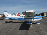 N100RK @ KAXN - Cessna 172M Skyhawk on the line. - by Kreg Anderson