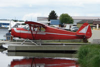N4288M @ LHD - 1947 Piper PA-12, c/n: 12-3218 on Lake Hood - by Terry Fletcher