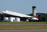 N963DL @ ORF - Delta Air Lines N963DL (FLT DAL1128) departing RWY 5 enroute to Hartsfield-Jackson Atlanta Int'l (KATL). - by Dean Heald
